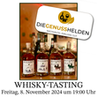Laden Sie das Bild in den Galerie-Viewer, WHISKY-Tasting am 27.10.2023 um 19:00 Uhr in Baesweiler