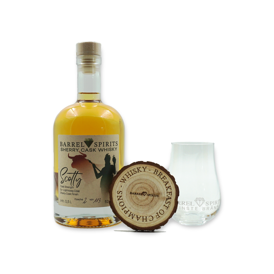 Scotty - Triple Malt Whisky in Fass-Stärke mit Sherry-Cask-Finish