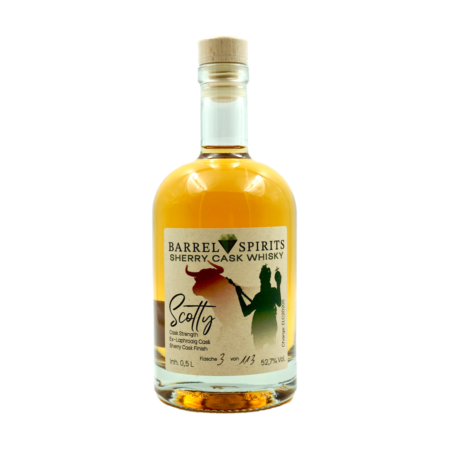 Scotty - Triple Malt Whisky in Fass-Stärke mit Sherry-Cask-Finish