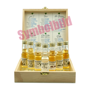 Whisky-Tasting-Set in dekorativer Holzbox